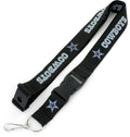 DALLAS COWBOYS BLACK LANYARD
