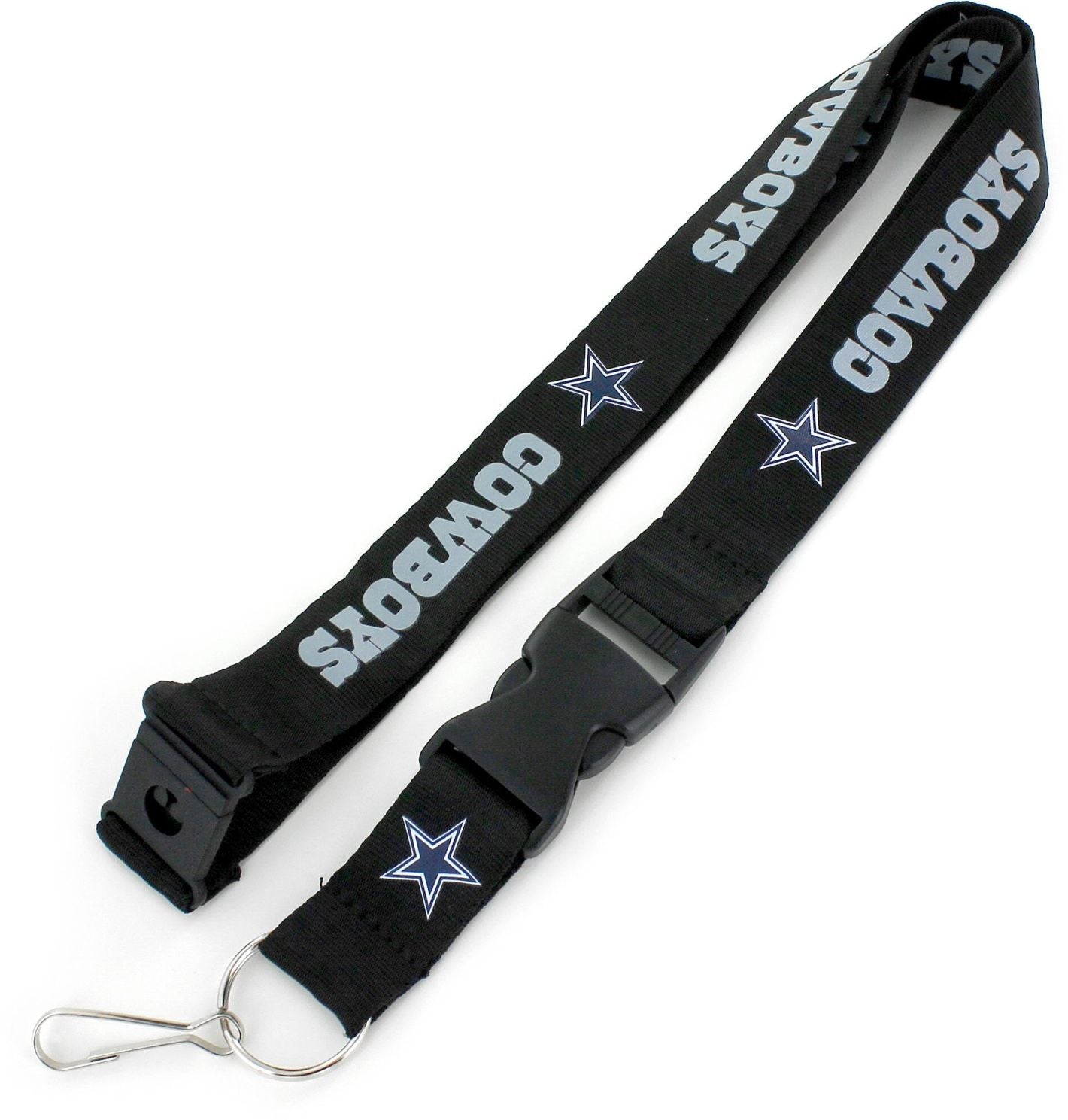 DALLAS COWBOYS BLACK LANYARD