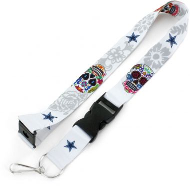 DALLAS COWBOYS DIA DE LOS MUERTOS LANYARD