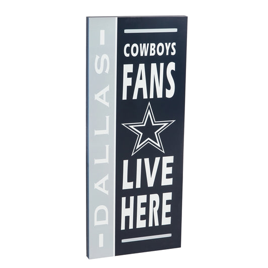 DALLAS COWBOYS FAN SIGN