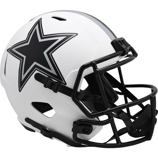 CASCO DE VELOCIDAD RÉPLICA LUNAR DE TAMAÑO COMPLETO DALLAS COWBOYS