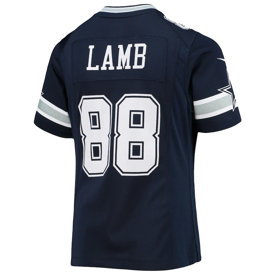 DALLAS COWBOYS GIRLS CEEDEE LAMB GAME JERSEY