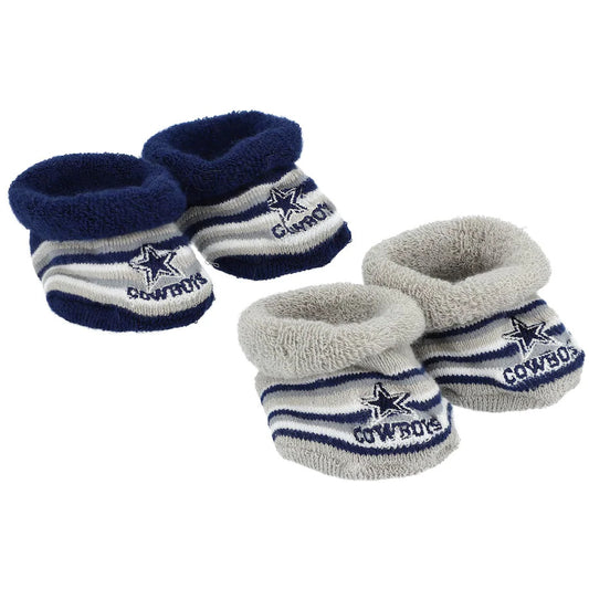 DALLAS COWBOYS INFANT PRO STRIPE BOOTIES