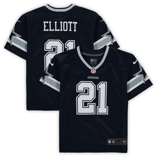 CAMISETA NIKE EZEKIEL ELLIOTT GAME DALLAS COWBOYS INFANTIL - NAVY