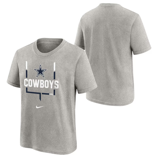 CAMISETA CON POSTE DE PORTERÍA PARA NIÑOS DALLAS COWBOYS