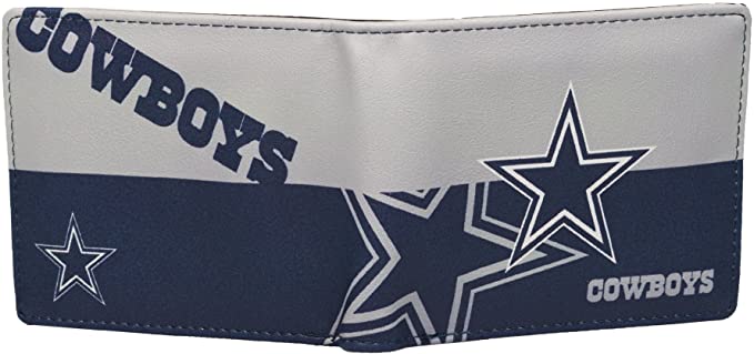 CARTERA DOBLE PLEGABLE CON LOGO DE LOS VAQUEROS DE DALLAS