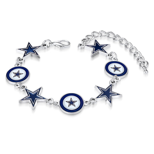 BRAZALETE CON LOGO DE LOS VAQUEROS DE DALLAS