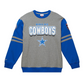 DALLAS COWBOYS MEN'S ALL OVER CREWNECK SWEATSHIRT 2.0