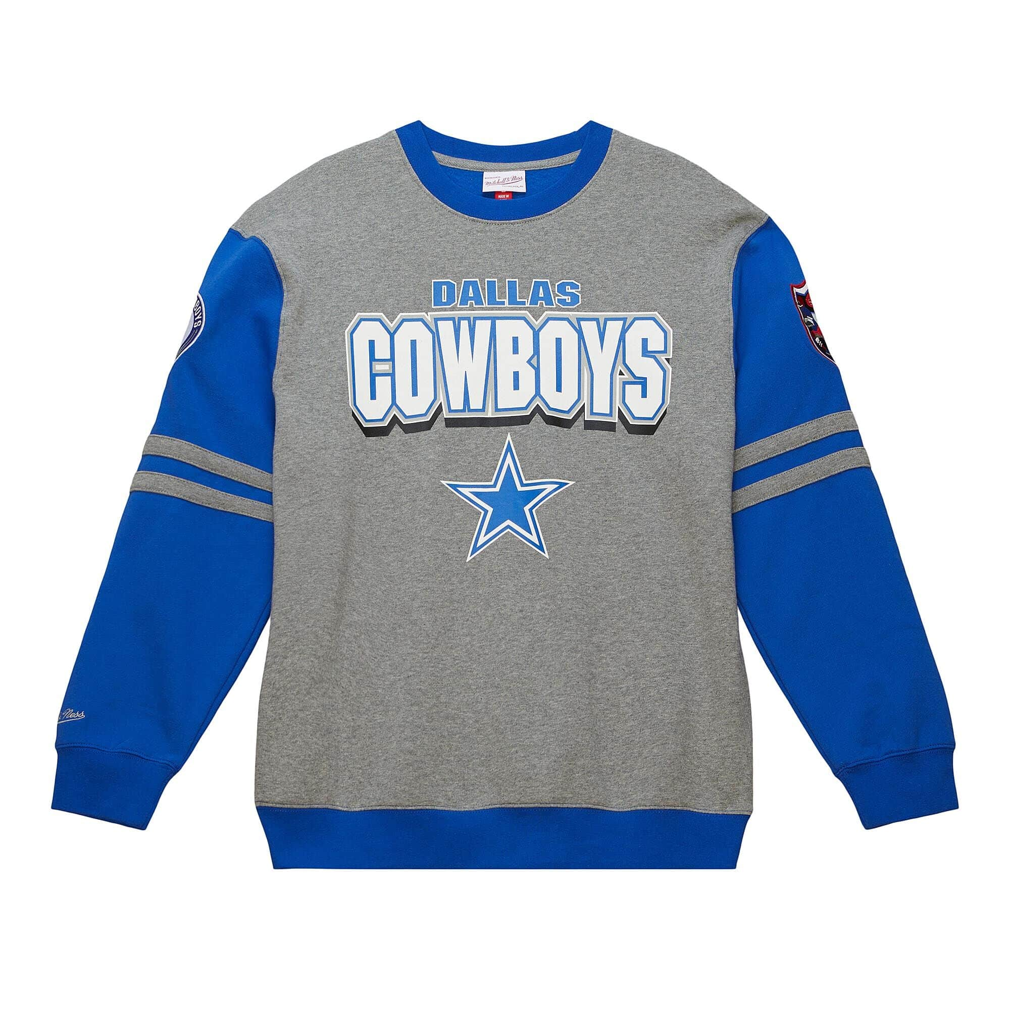 Dallas Cowboys Men's All Over Crewneck Sweatshirt 2.0 22 / XL