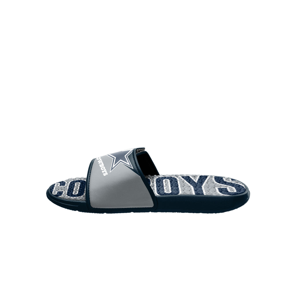 DIAPOSITIVA DE GEL CON LOGO GRANDE PARA HOMBRE DE LOS DALLAS COWBOYS