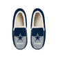 DALLAS COWBOYS MEN'S COLOR BLOCK MOCCASINS
