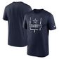 DALLAS COWBOYS MEN'S GOAL POST LEGEND NIKE TEE