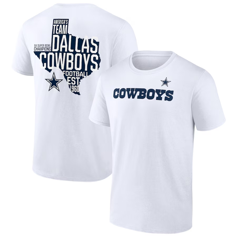 DALLAS COWBOYS MEN'S HOMETOWN HOT SHOT T-SHIRT