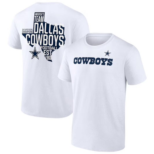 DALLAS COWBOYS MEN'S HOMETOWN HOT SHOT TEE