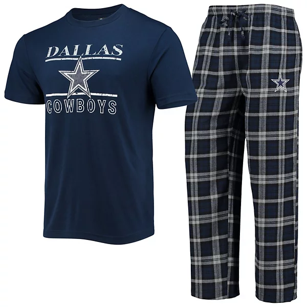 DALLAS COWBOYS MEN'S LODGE FLANNEL SET
