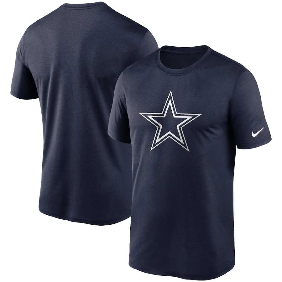 CAMISETA NIKE ESSENTIAL LOGO PARA HOMBRE DALLAS COWBOYS - AZUL MARINO