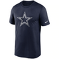 DALLAS COWBOYS MEN'S LOGO ESSENTIAL NIKE TEE - NAVY