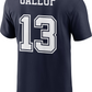 DALLAS COWBOYS HOMBRE MICHAEL GALLUP NOMBRE NÚMERO CAMISETA