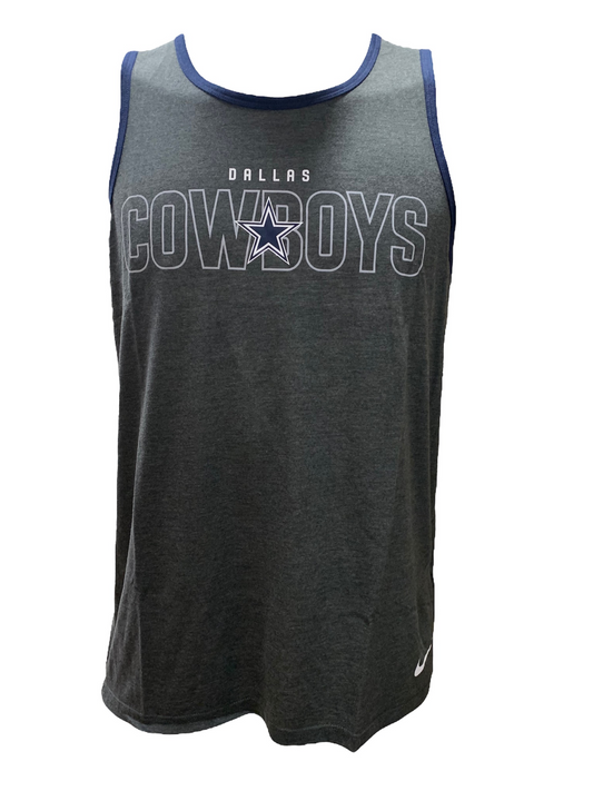 DALLAS COWBOYS MEN'S STACK TANK TOP