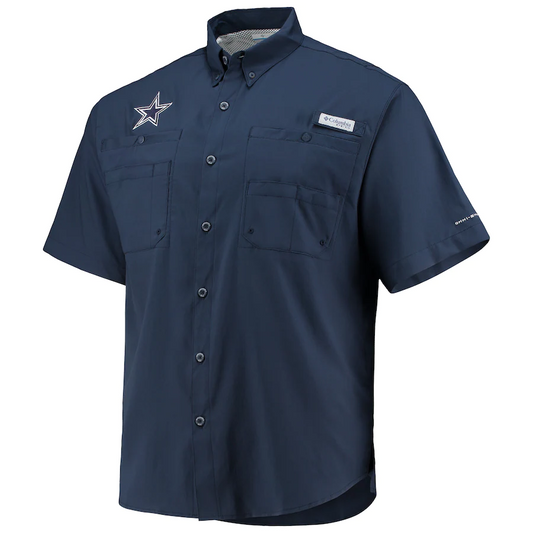 DALLAS COWBOYS MEN'S TAMIAMI BUTTON-DOWN SHIRT