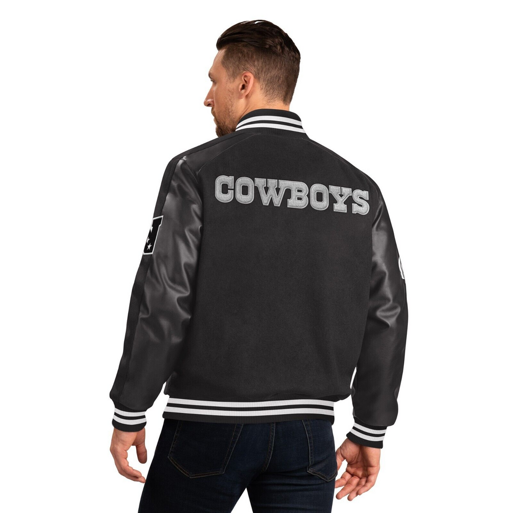 CHAQUETA VARSITY CON AJUSTE RÁPIDO PARA HOMBRE DE LOS DALLAS COWBOYS