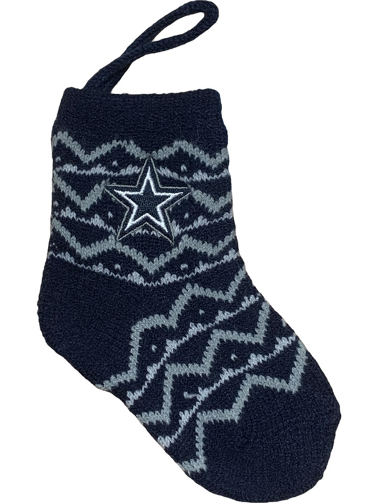 DALLAS COWBOYS MINI STOCKING CHRISTMAS ORNAMENT