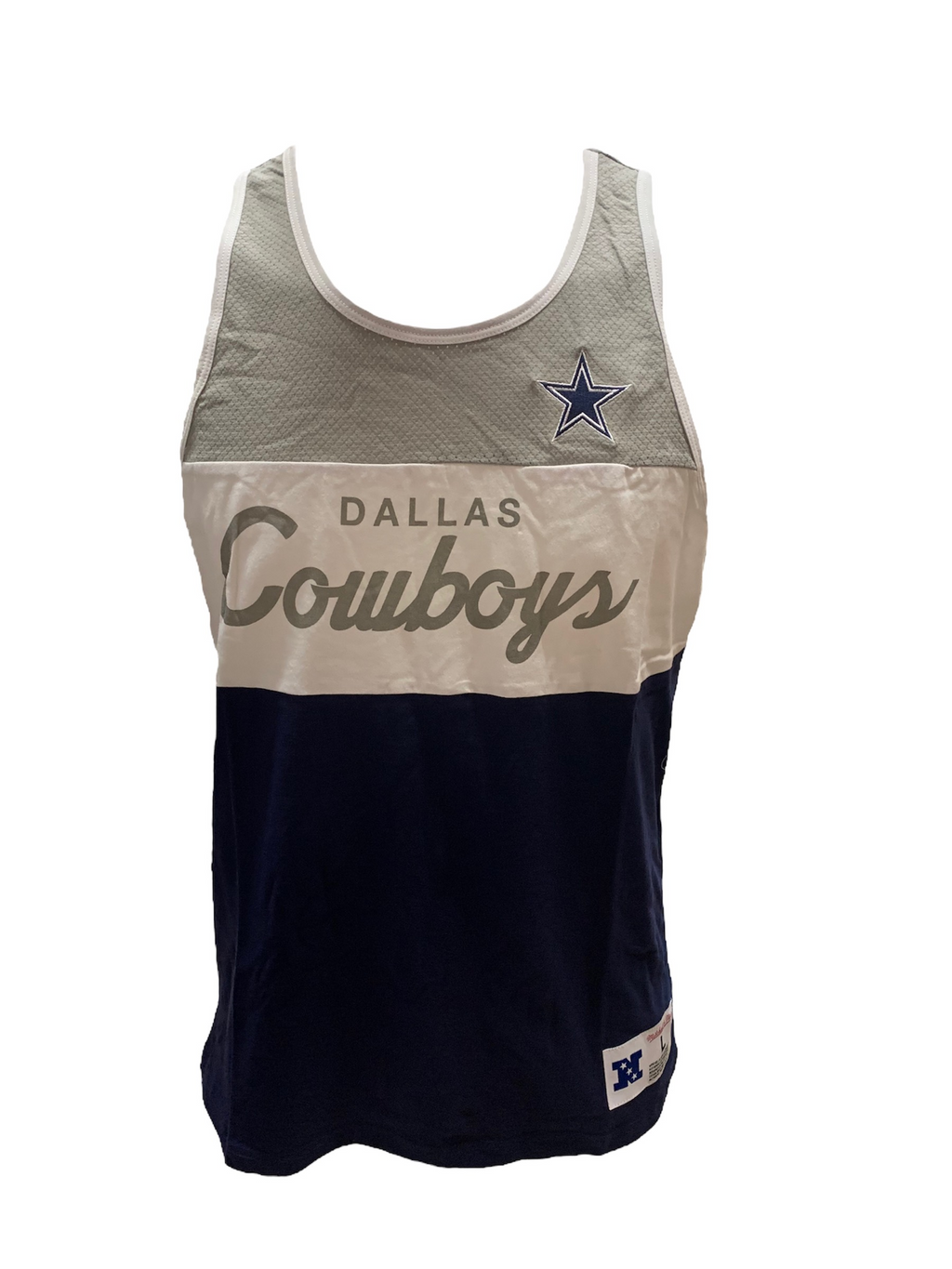 CAMISETA DE TIRANTES DE HOMBRE MITCHELL &amp; NESS DE LOS VAQUEROS DE DALLAS