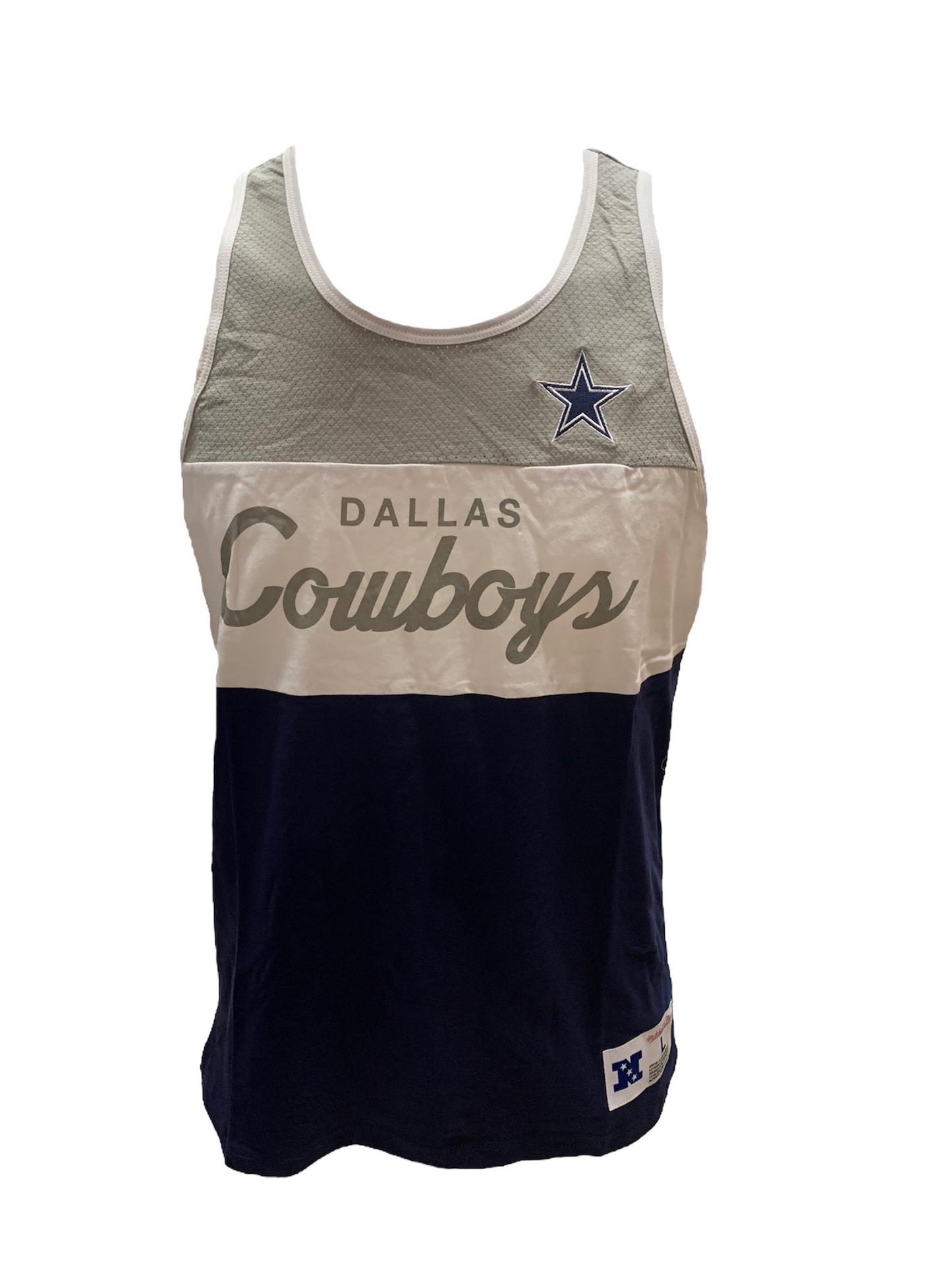 DALLAS COWBOYS MITCHELL & NESS MEN'S TANK TOP