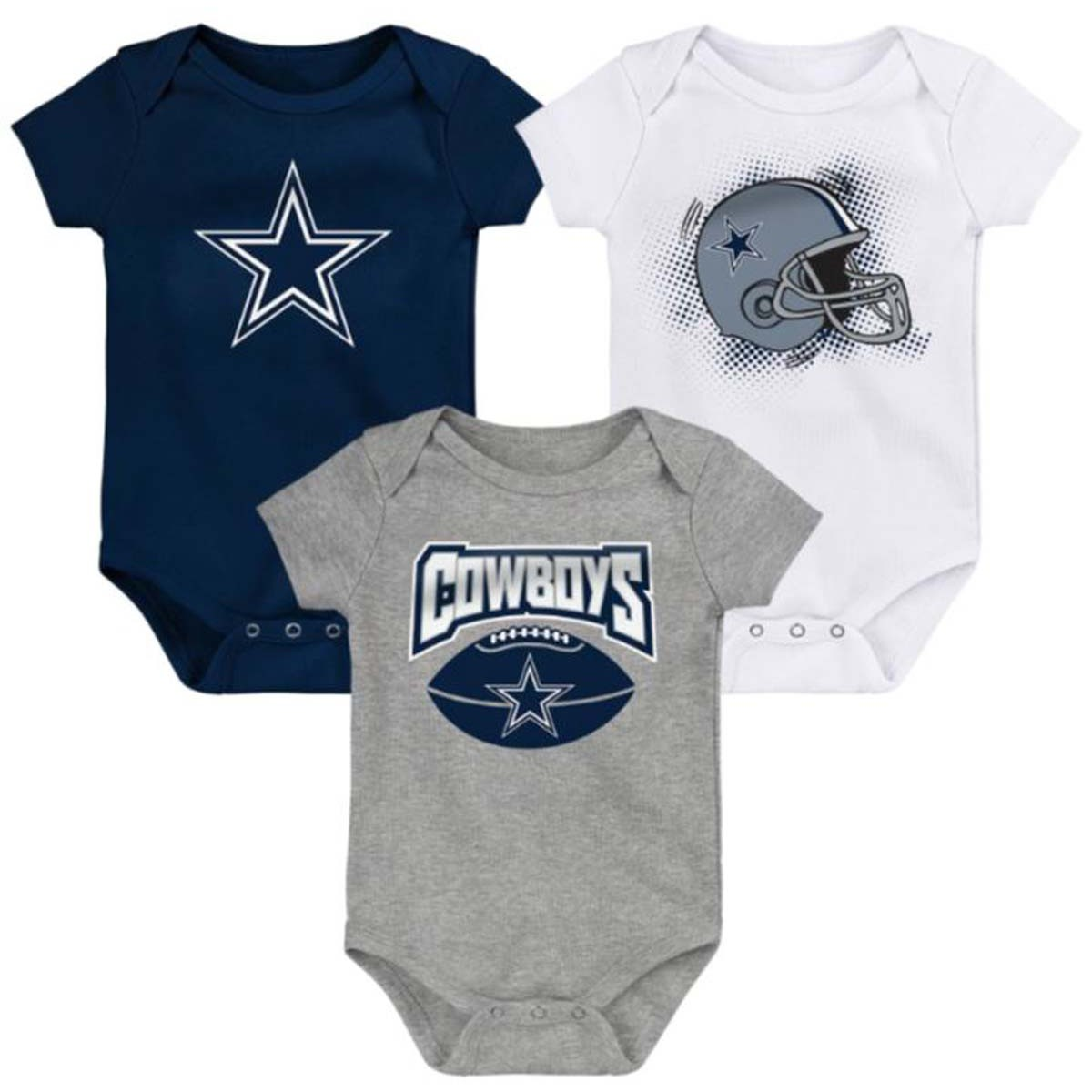 DALLAS COWBOYS RECIÉN NACIDO JUEGO DE 3 PIEZAS – JR'S SPORTS