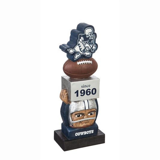 DALLAS COWBOYS GARDEN TIKI TOTEM STATUE - RETRO