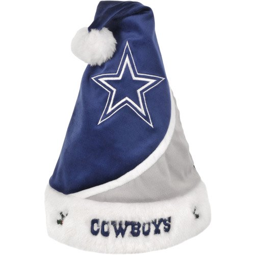 DALLAS COWBOYS SANTA HAT