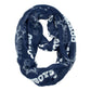 BUFANDA TRANSPARENTE INFINITY DE LOS DALLAS COWBOYS