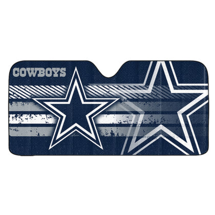 DALLAS COWBOYS AUTO SUN SHADE - 59"X27"