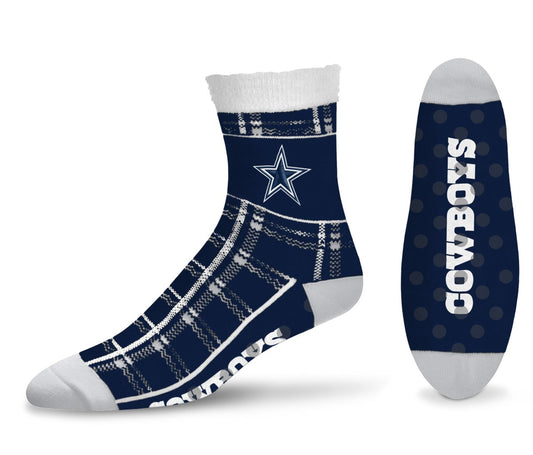 DALLAS COWBOYS TARTAN PLAID SOCKS