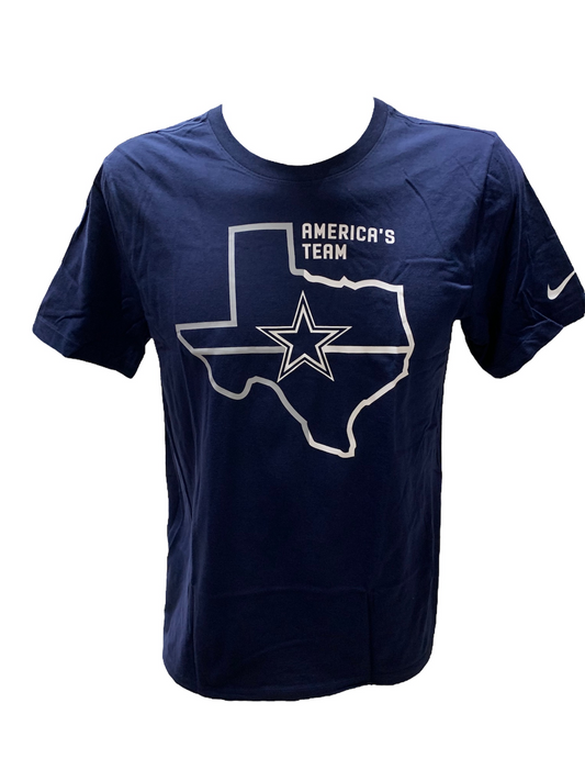 CAMISETA PARA HOMBRE LOCAL ESENCIAL DEL EQUIPO DALLAS COWBOYS