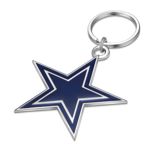 LLAVERO CON LOGOTIPO DEL EQUIPO DALLAS COWBOYS