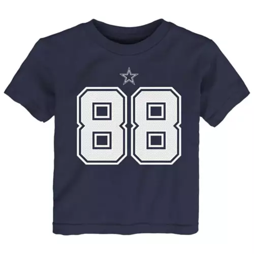 DALLAS COWBOYS TODDLER CEEDEE LAMB NAME AND NUMBER T-SHIRT