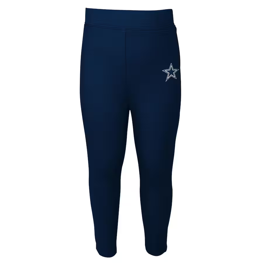 DALLAS COWBOYS TODDLER FOREVER LOVE SHIRT AND LEGGINGS