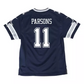 DALLAS COWBOYS TODDLERS MICAH PARSONS GAME JERSEY