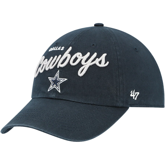 DALLAS COWBOYS WOMEN'S 47 BRAND PHOEBE CLEAN UP HAT