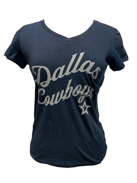 DALLAS COWBOYS WOMEN'S BEDAZZLE ULTRA TEE