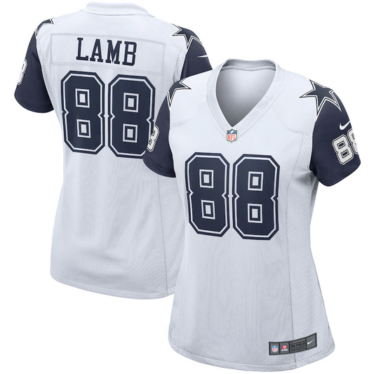 CAMISETA NIKE DALLAS COWBOYS CEEDEE LAMB GAME PARA MUJER - COLOR RUSH