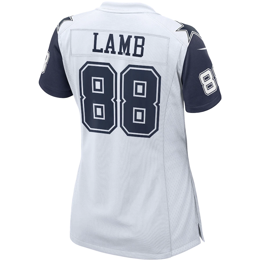 CAMISETA NIKE DALLAS COWBOYS CEEDEE LAMB GAME PARA MUJER - COLOR RUSH
