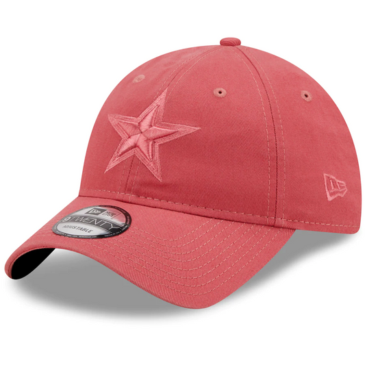 DALLAS COWBOYS WOMEN'S CORE CLASSIC 9TWENTY ADJUSTABLE HAT - PINK
