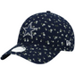 DALLAS COWBOYS WOMEN'S FLORAL 9TWENTY ADJUSTABLE HAT