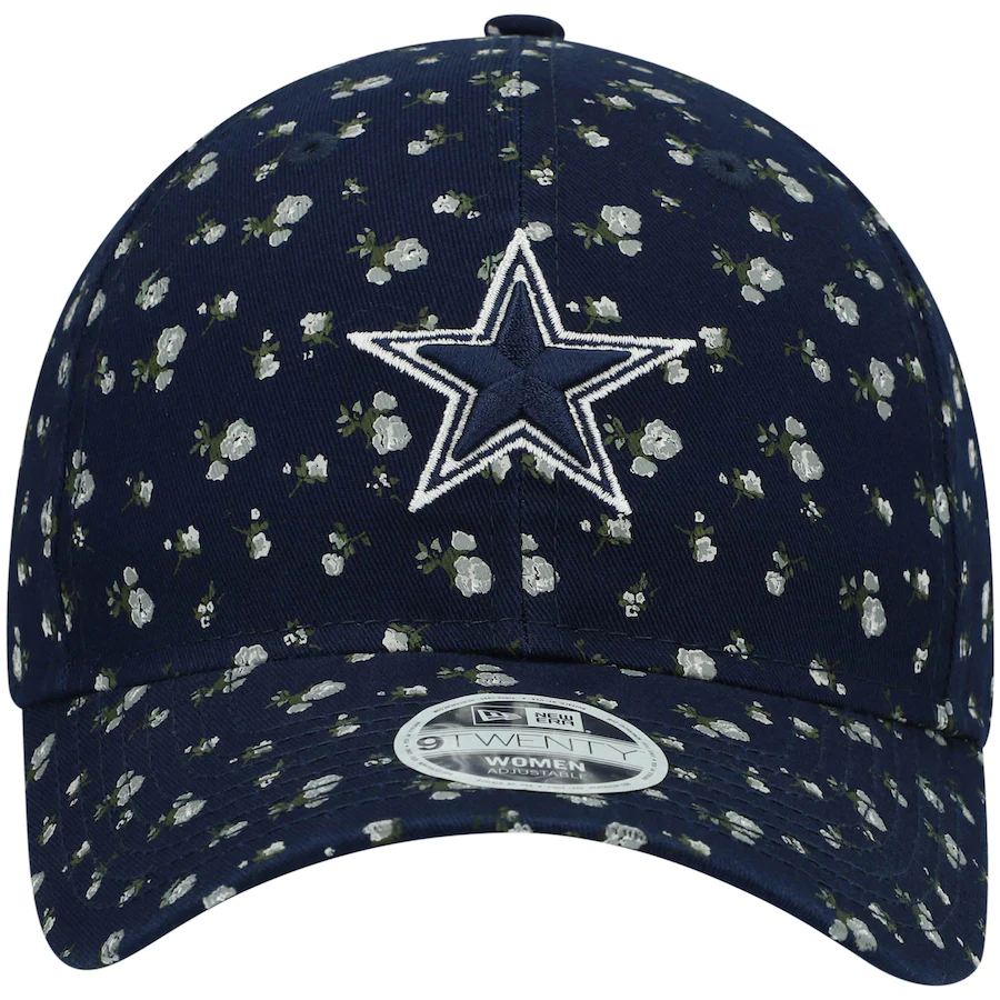DALLAS COWBOYS WOMEN'S FLORAL 9TWENTY ADJUSTABLE HAT