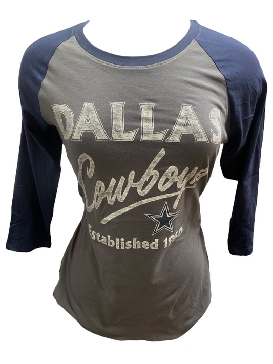 CAMISETA FRANKIE DE TALLE ALTO PARA MUJER DE LOS DALLAS COWBOYS