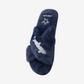 DALLAS COWBOYS WOMEN'S SCRIPT CROSS SLIPPERS