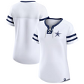 DALLAS COWBOYS WOMEN'S SUNDAY BEST LACE-UP SHIRT