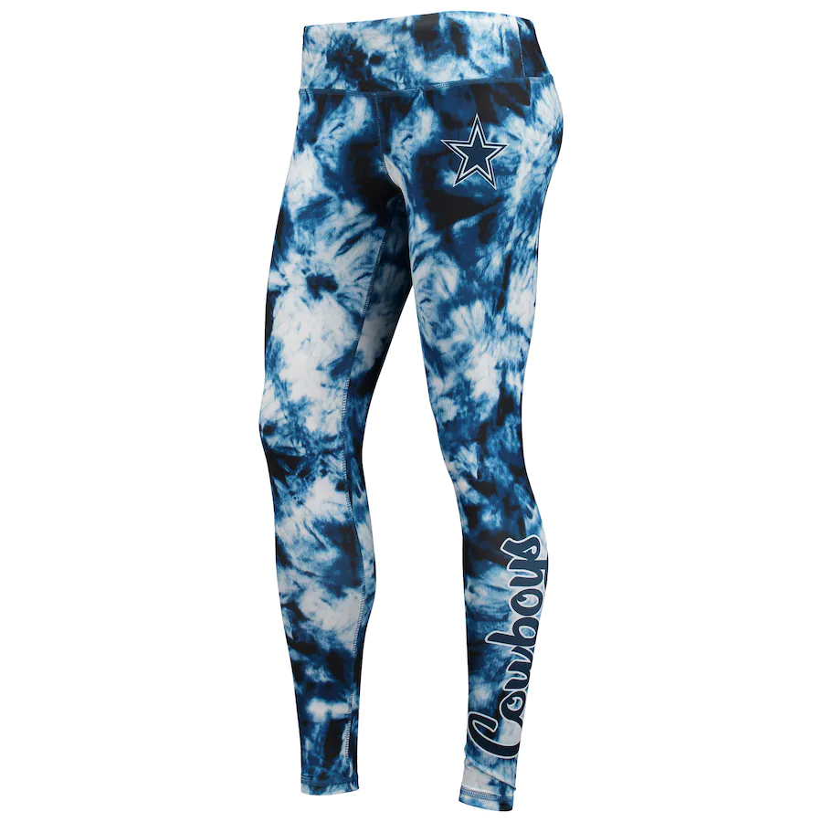 DALLAS COWBOYS WOMEN'S TIE DYE LEGGINGS